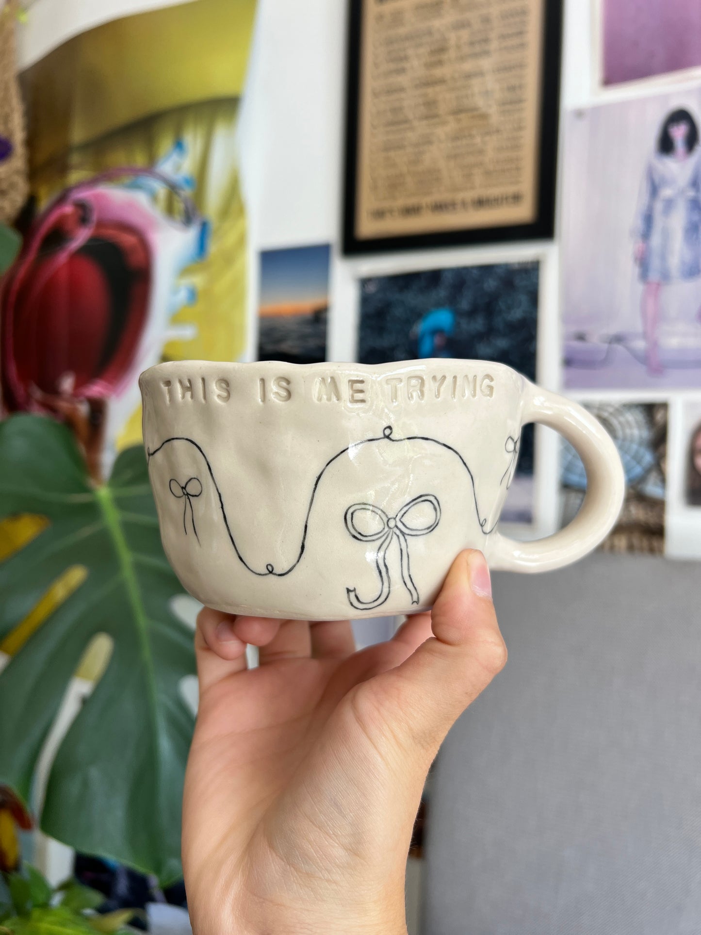 This is me trying mug
