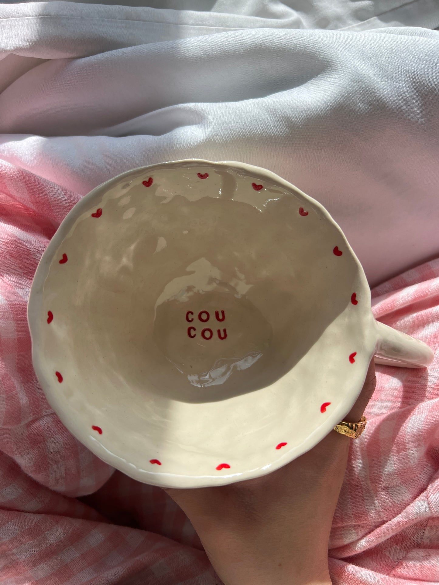 The cherry mug