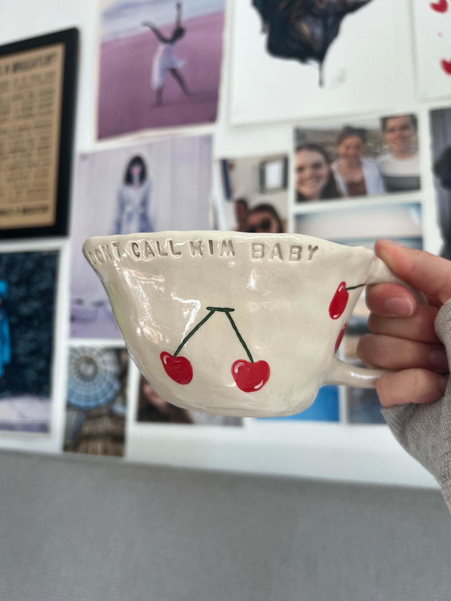 Cherry mug sample