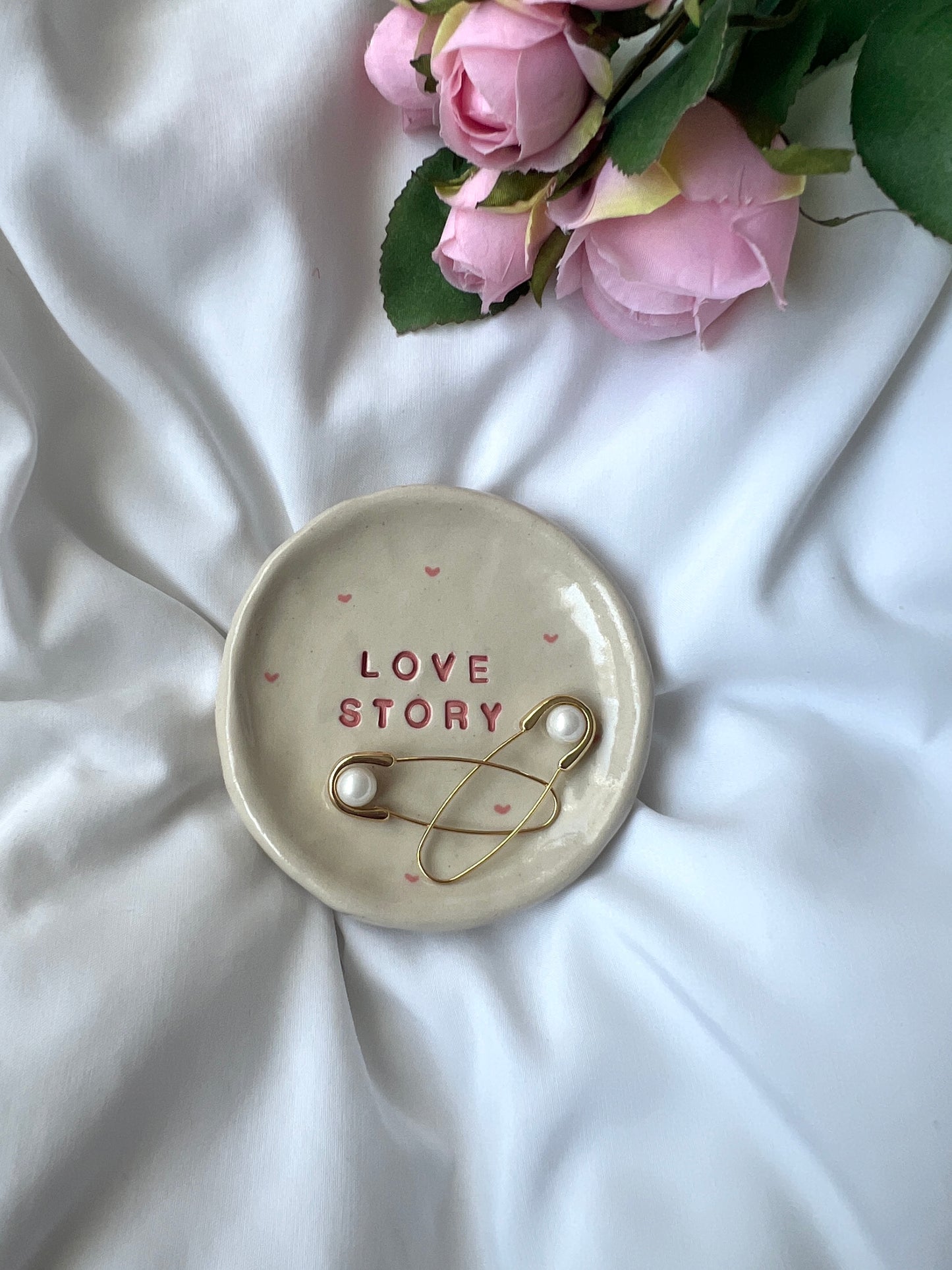 Love story plate