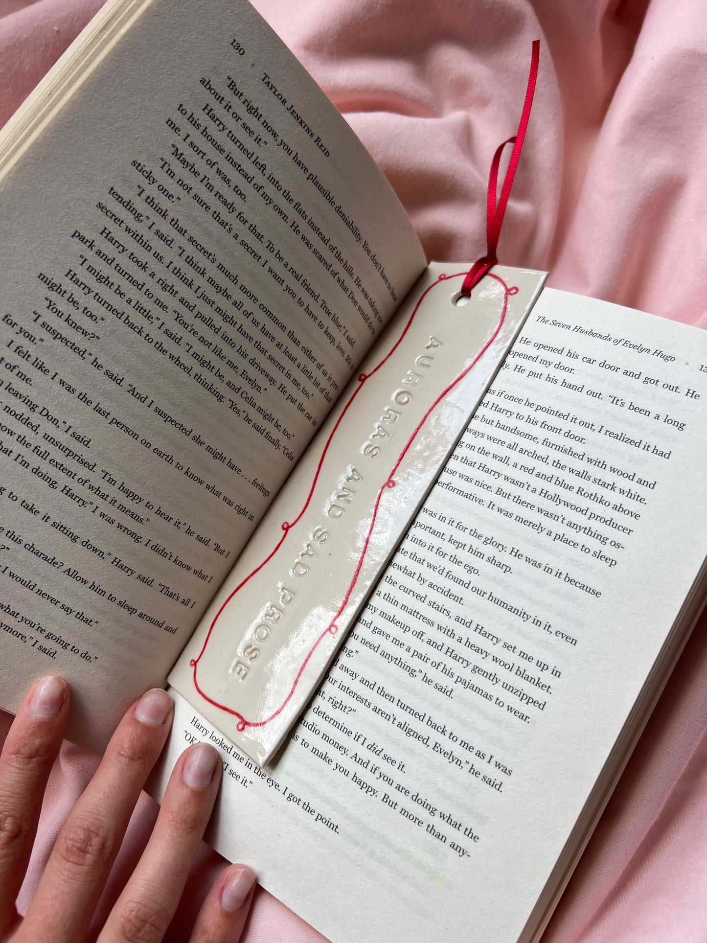 Auroras and sad prose bookmark