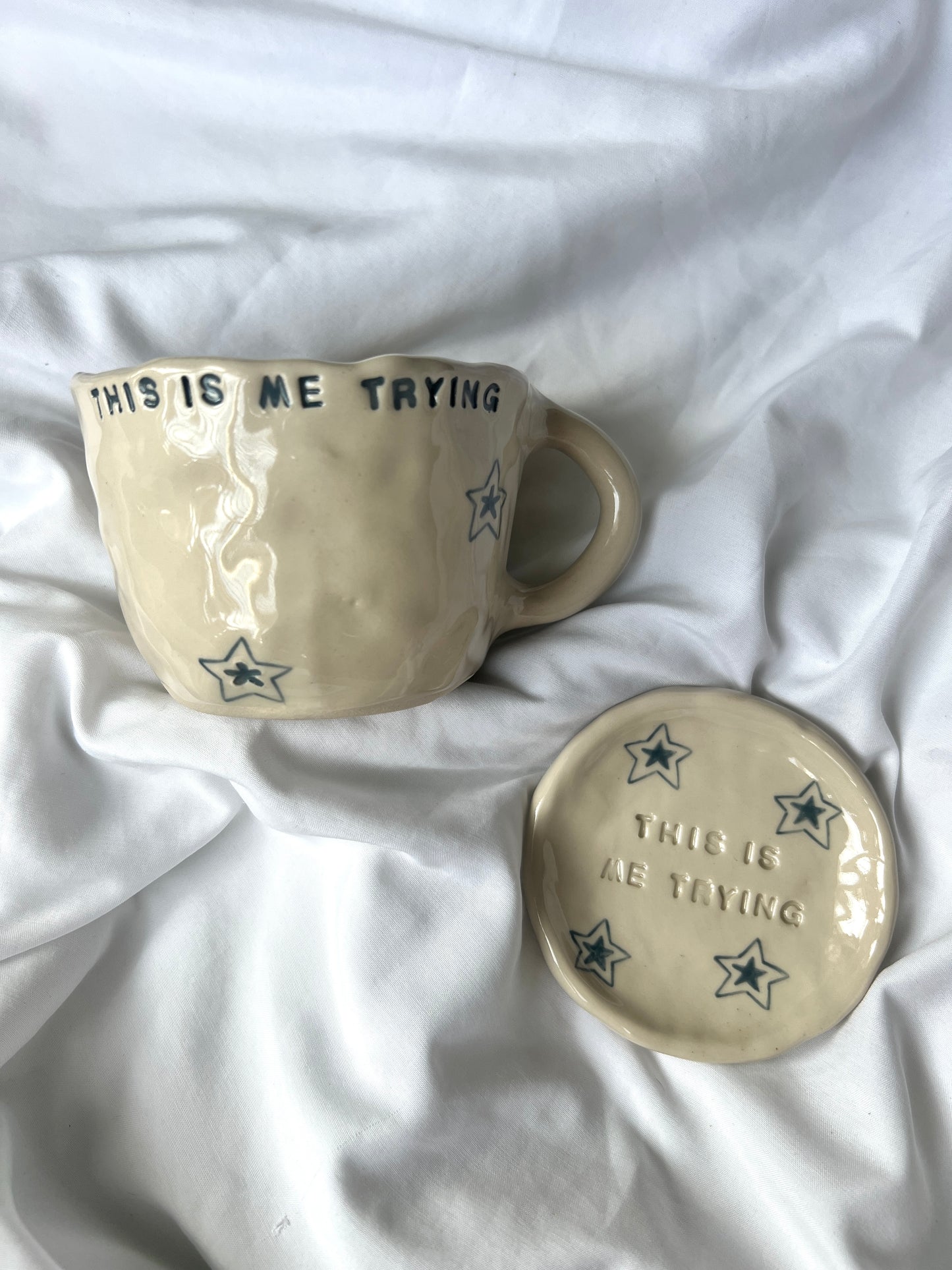 This is me trying mug