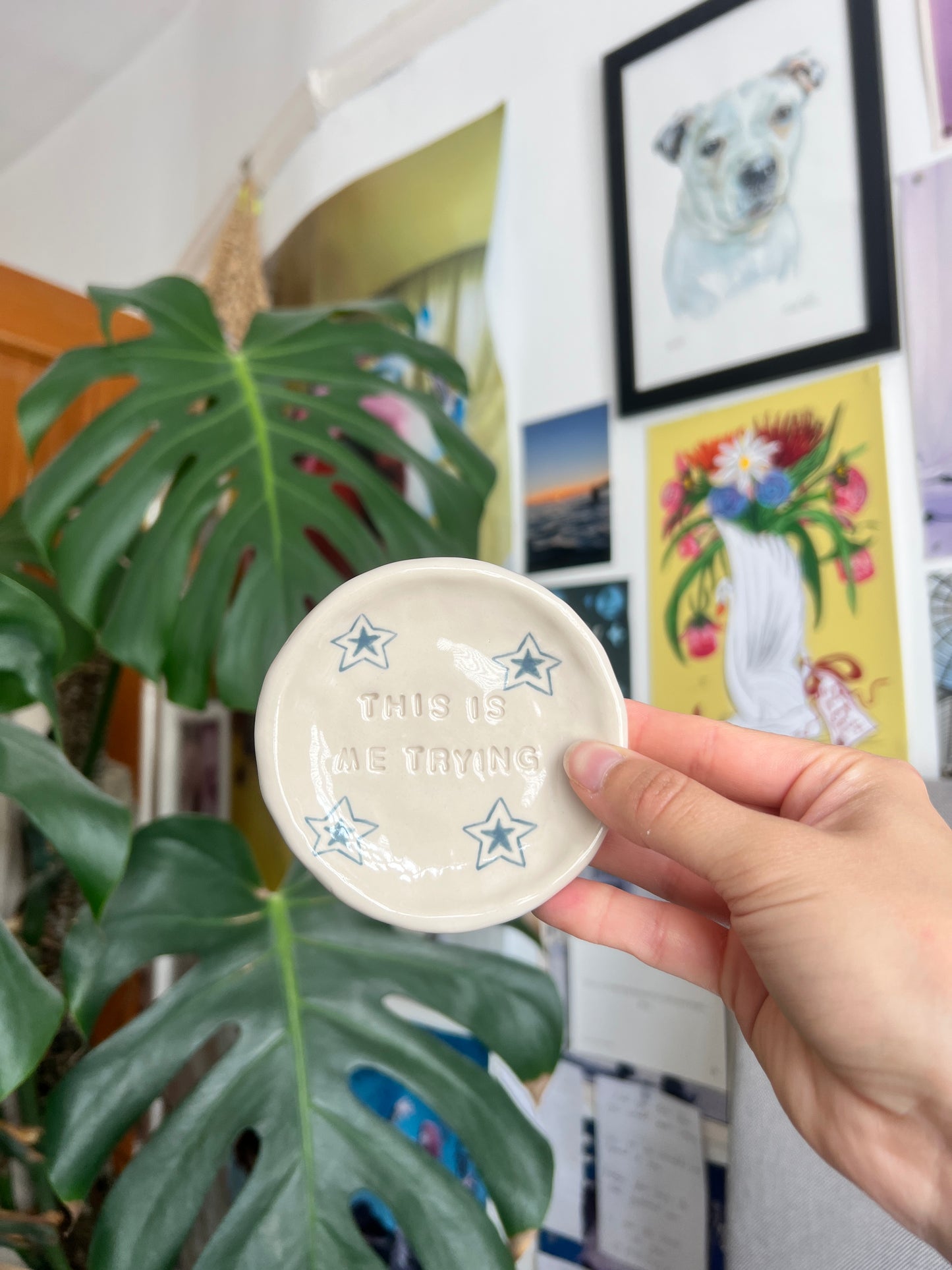 This is me trying plate