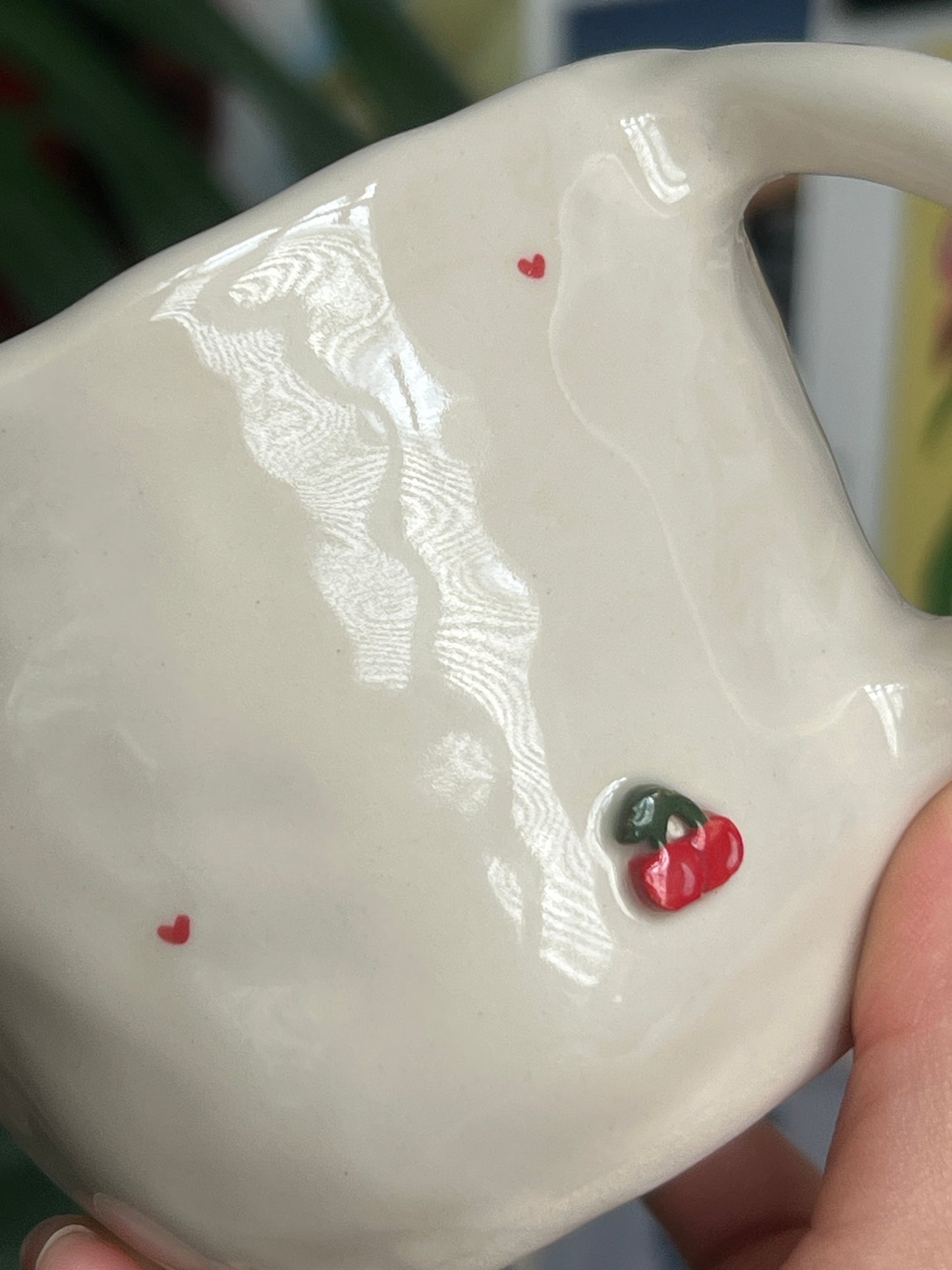 The cherry mug