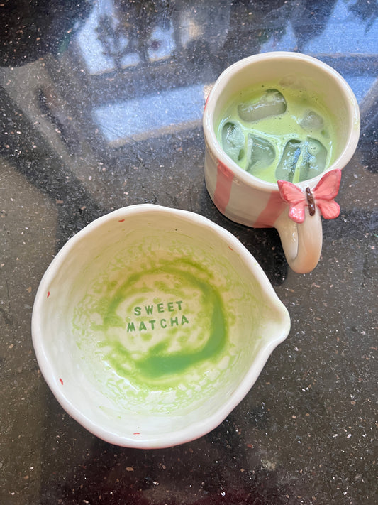 Sweet matcha bowl