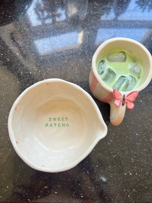 Sweet matcha bowl