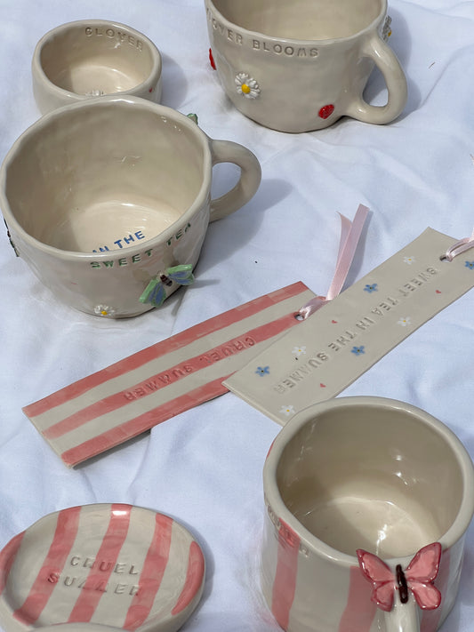 Sweet tea in the summer bookmark