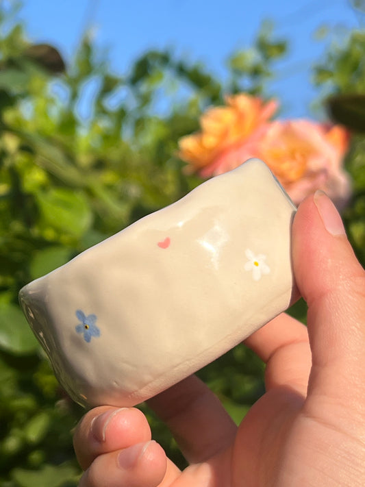 Sweet tea in the summer trinket dish / espresso cup