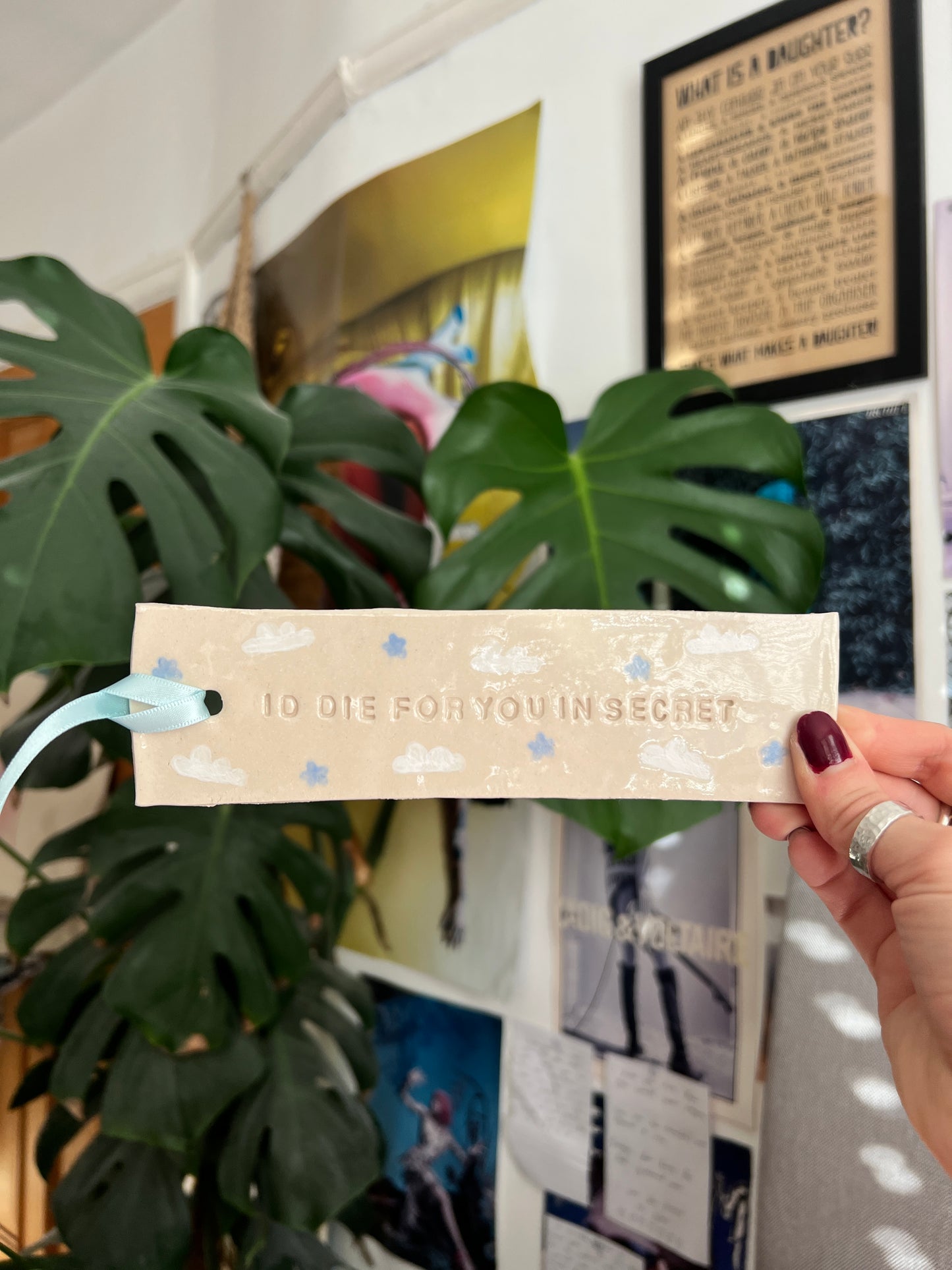 Peace bookmark