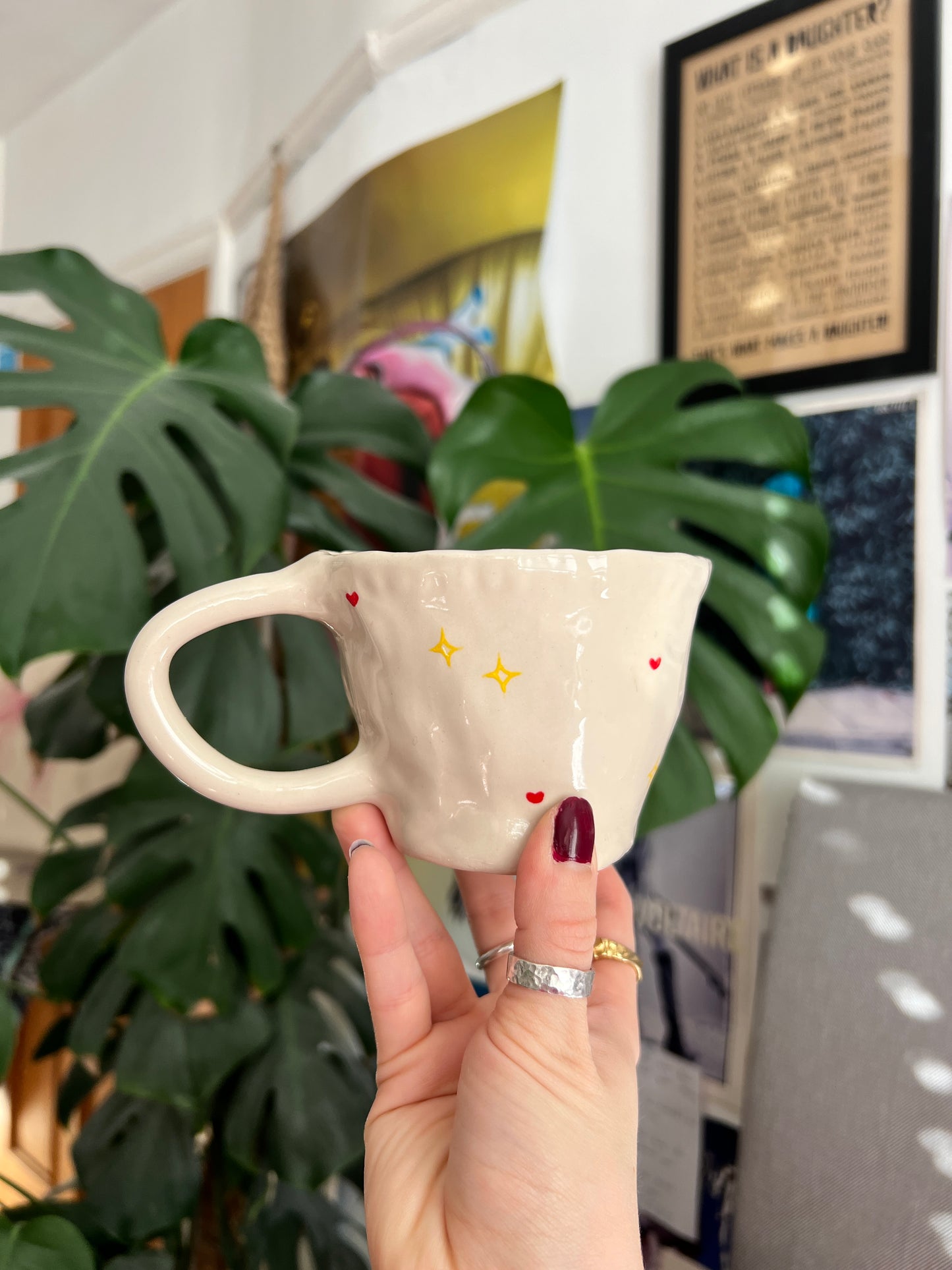 The lucky one mug