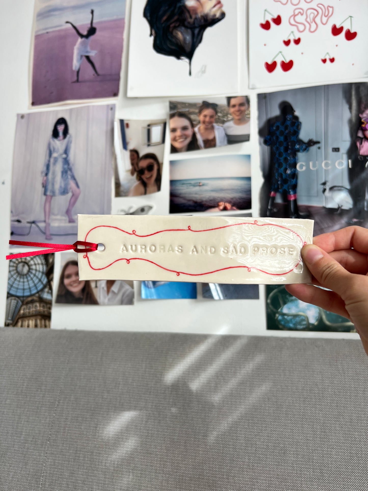 Auroras and sad prose bookmark second