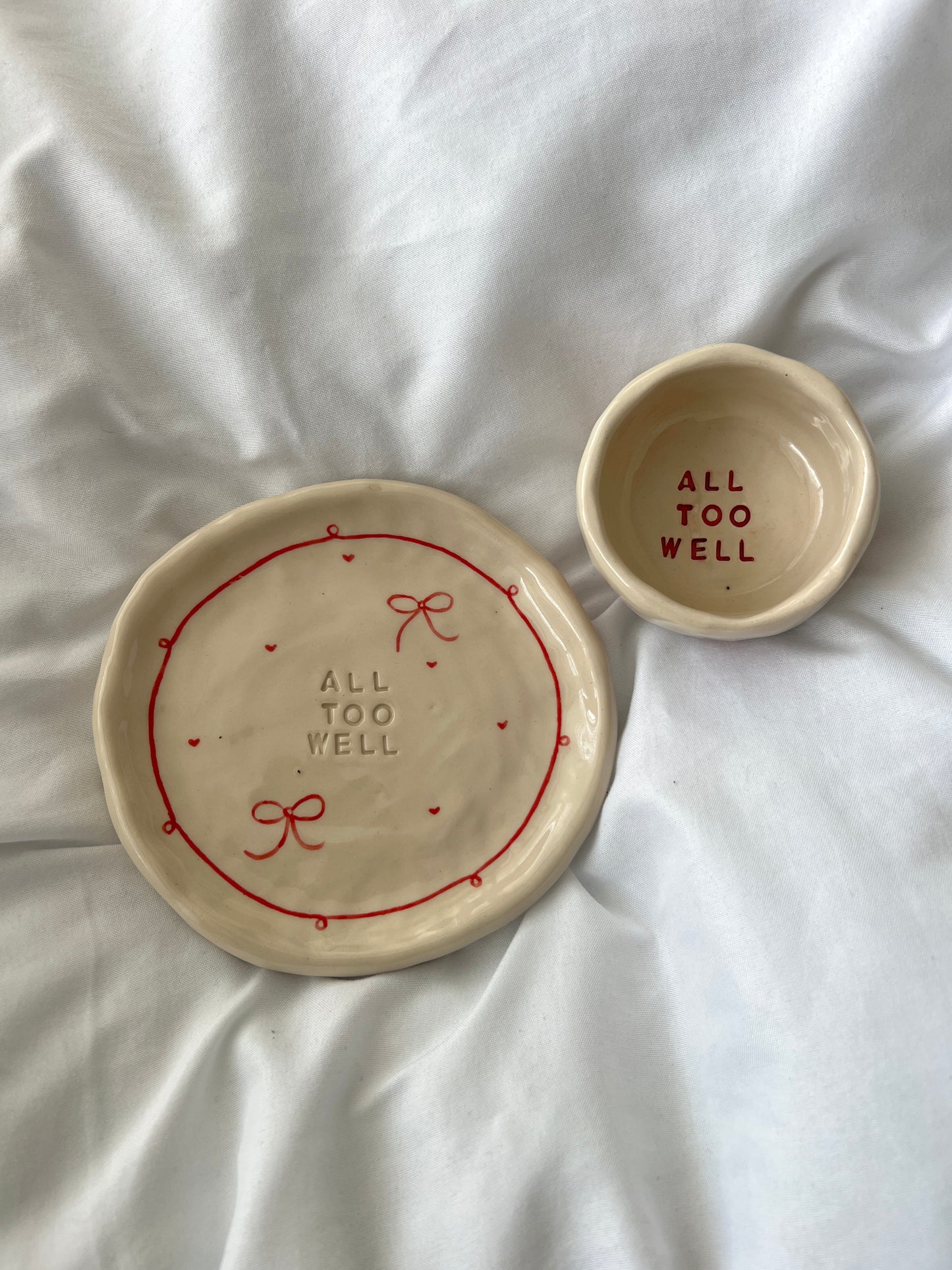 The all too well plate small