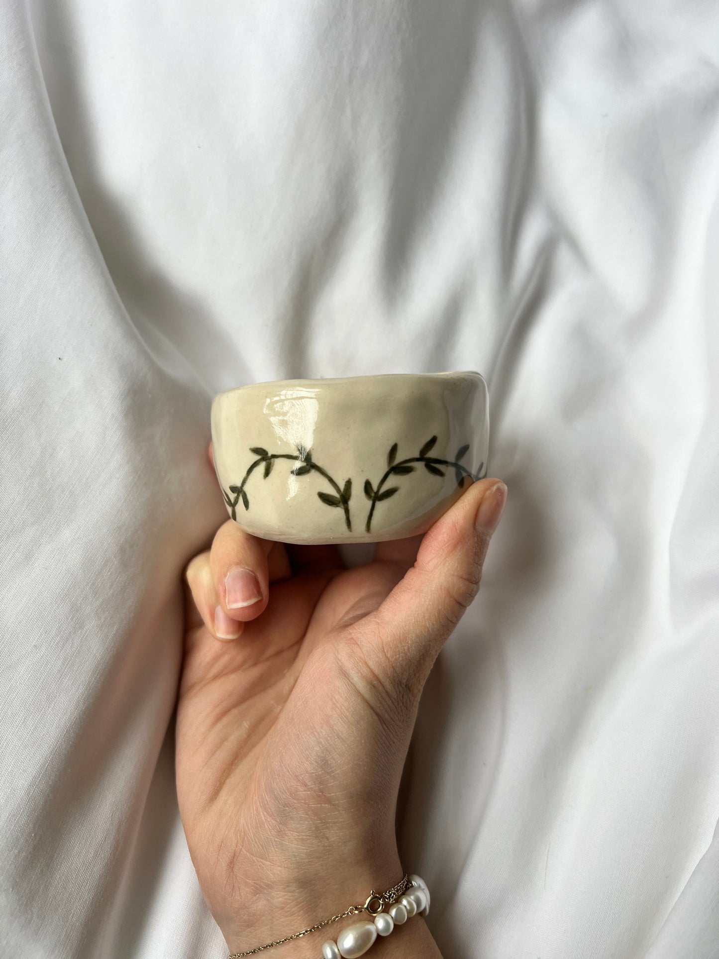 Ivy trinket dish