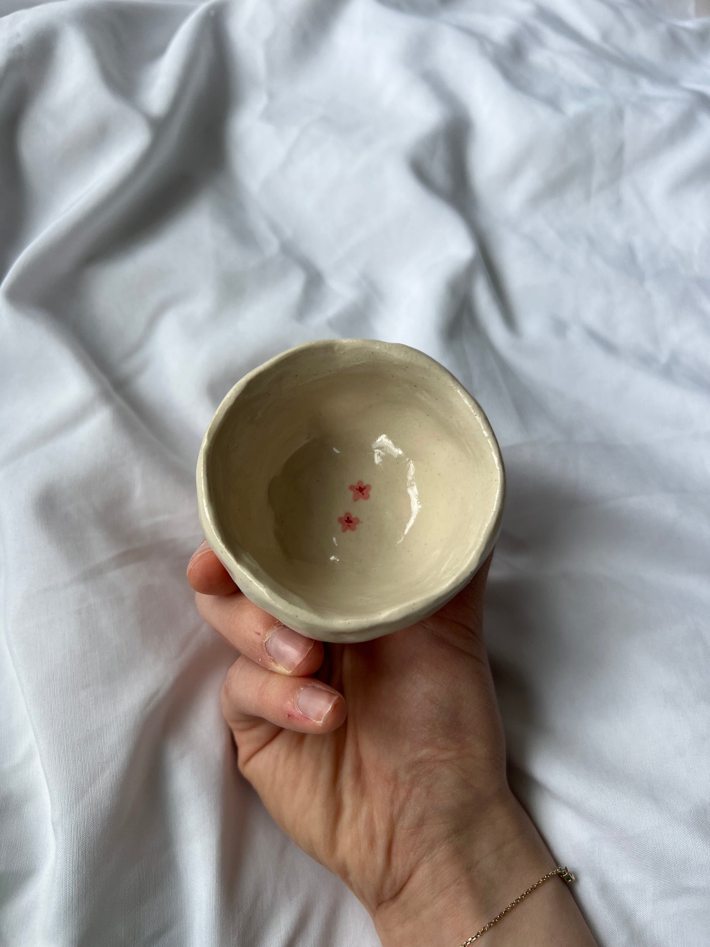 Cherry blossom trinket dish
