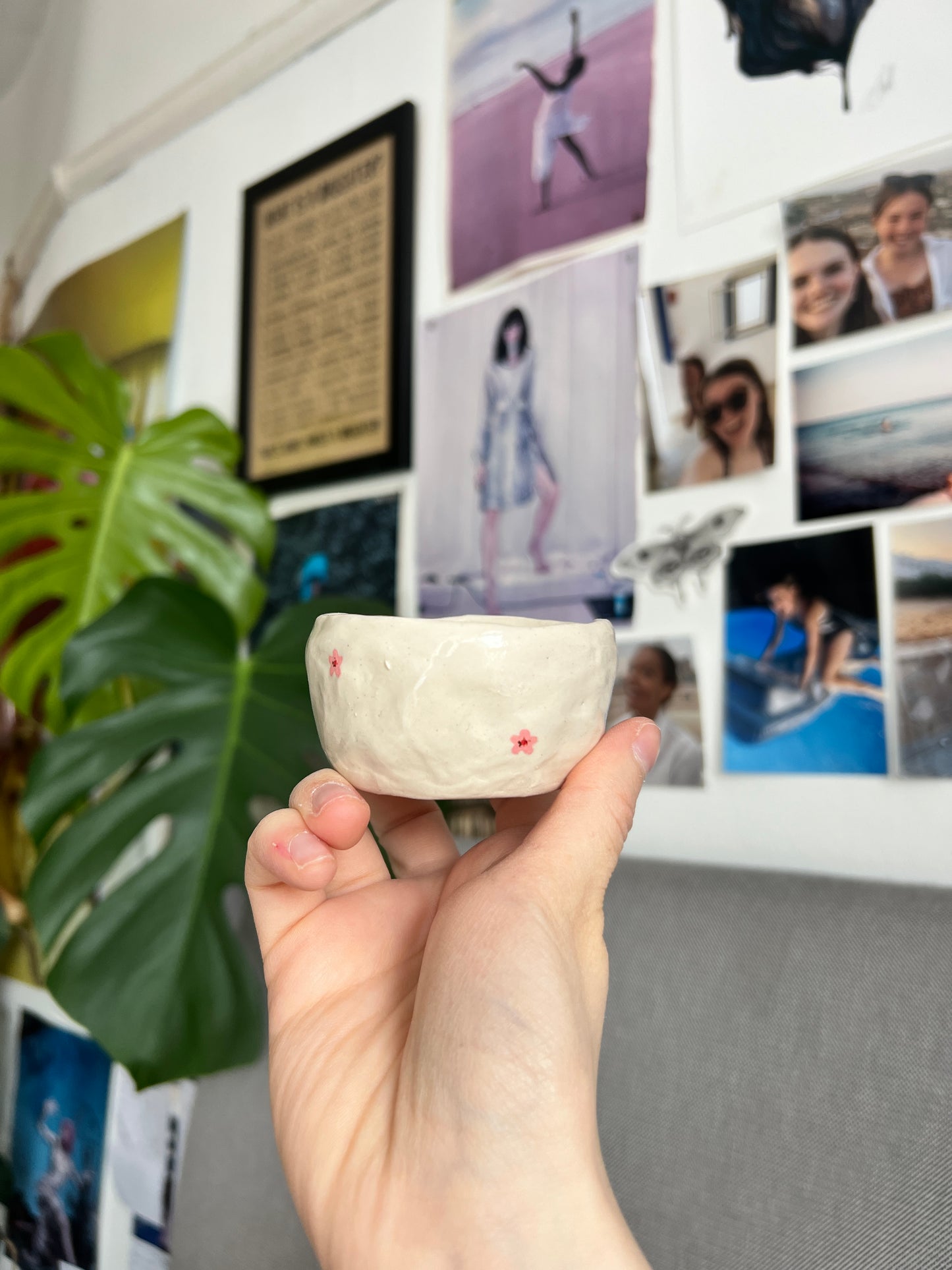 Cherry blossom trinket dish