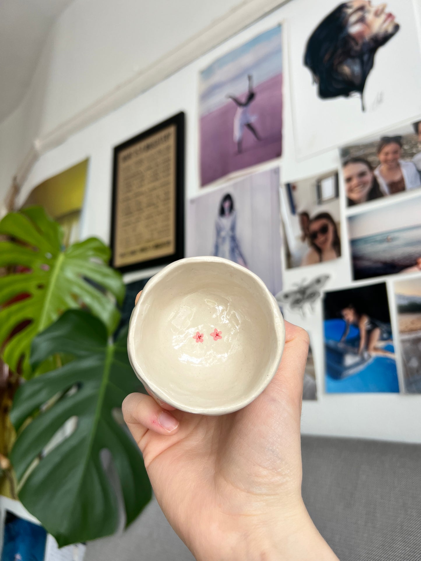 Cherry blossom trinket dish