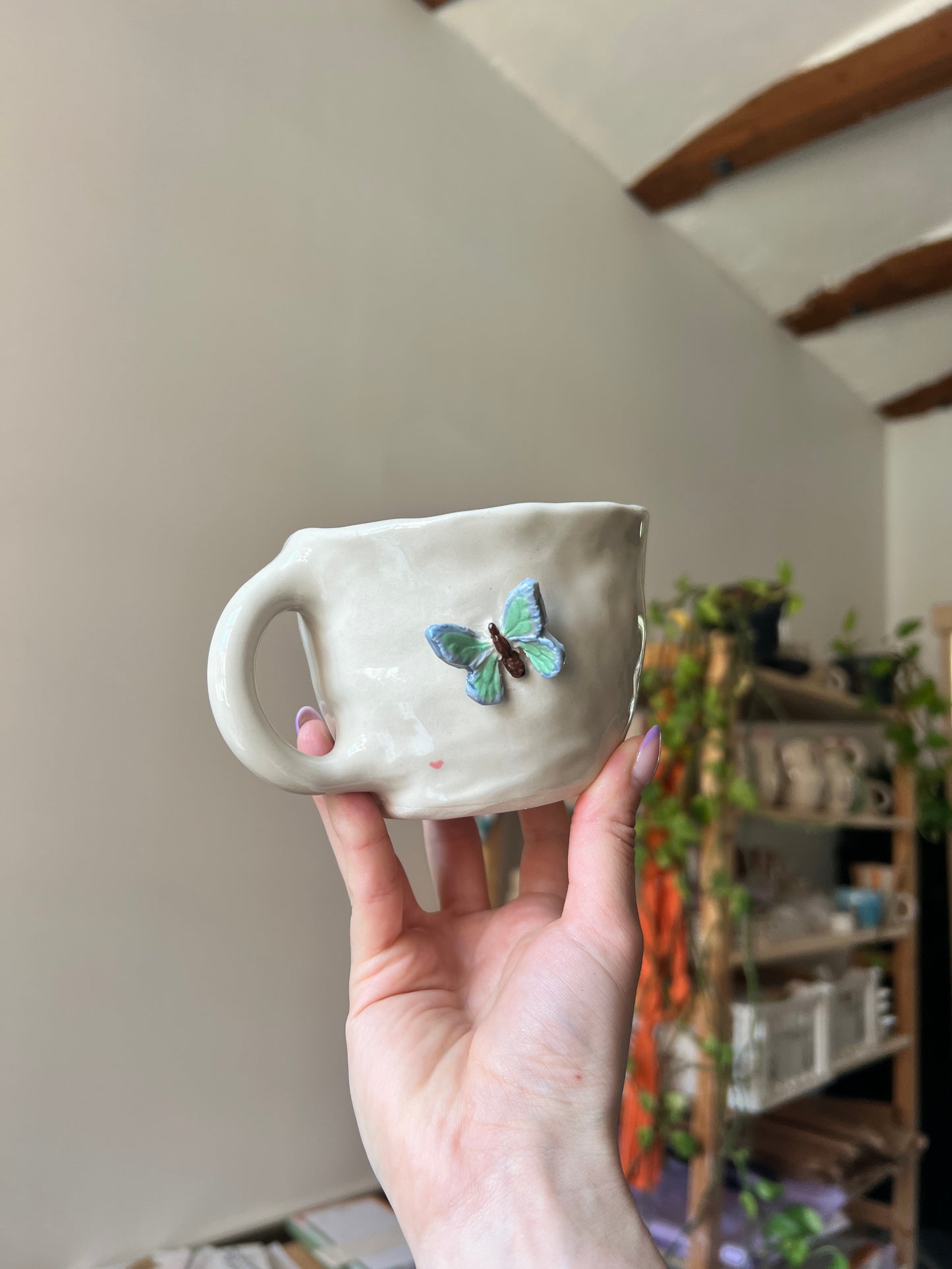 Butterfly mug