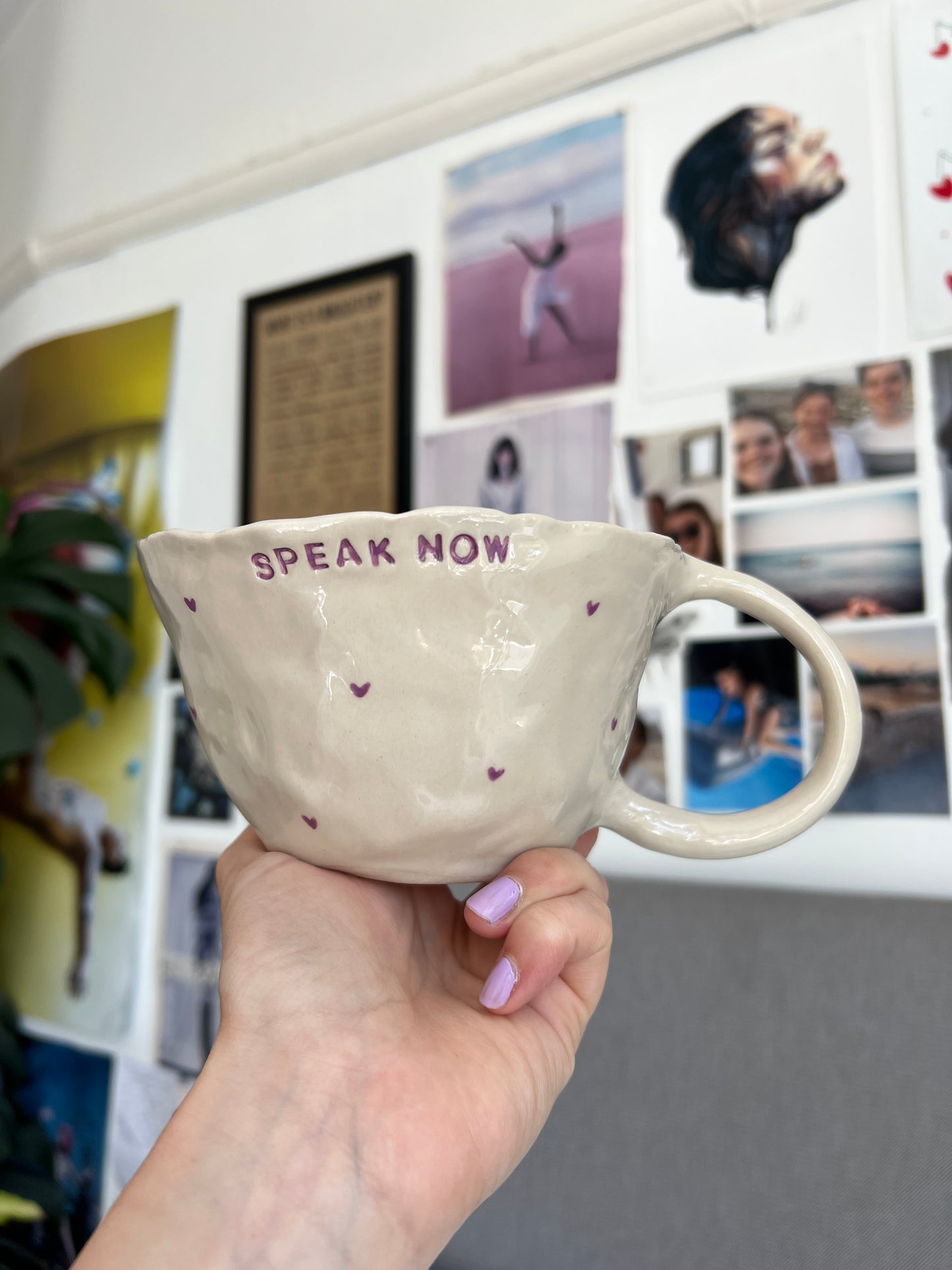 Speak now mug