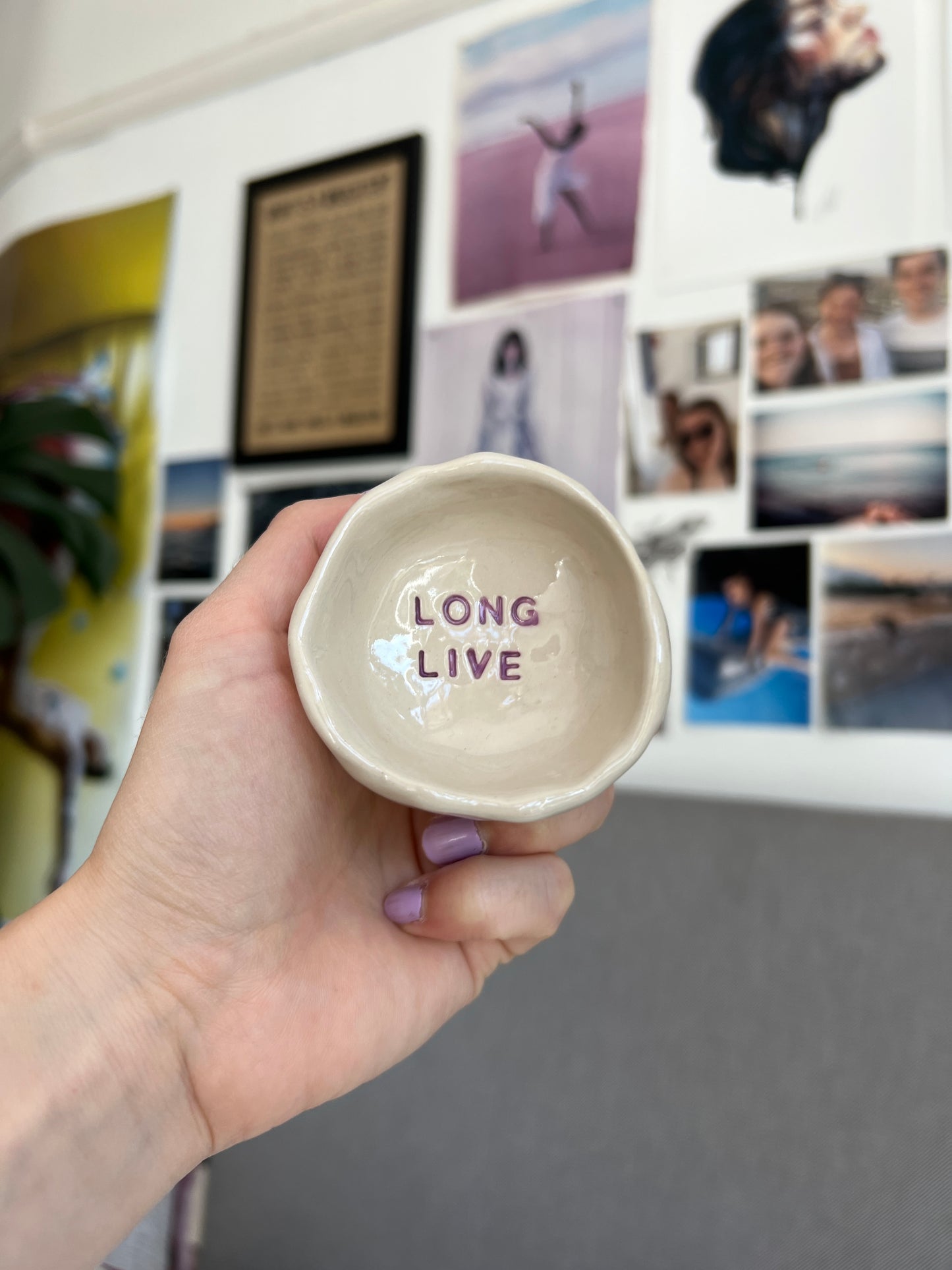 Long live trinket dish small