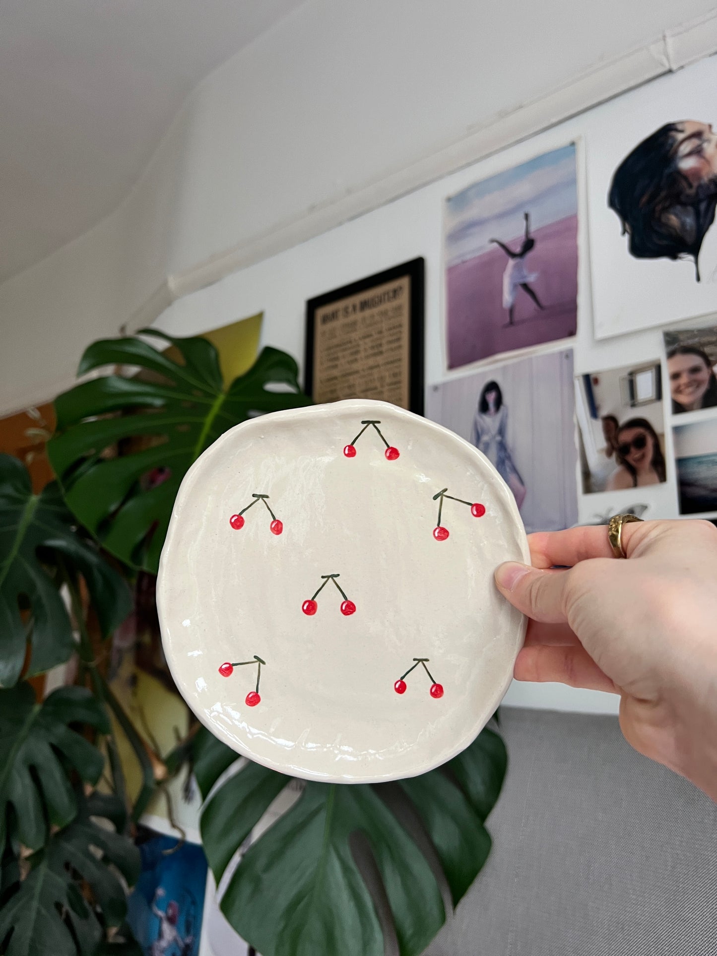 The cherry plate