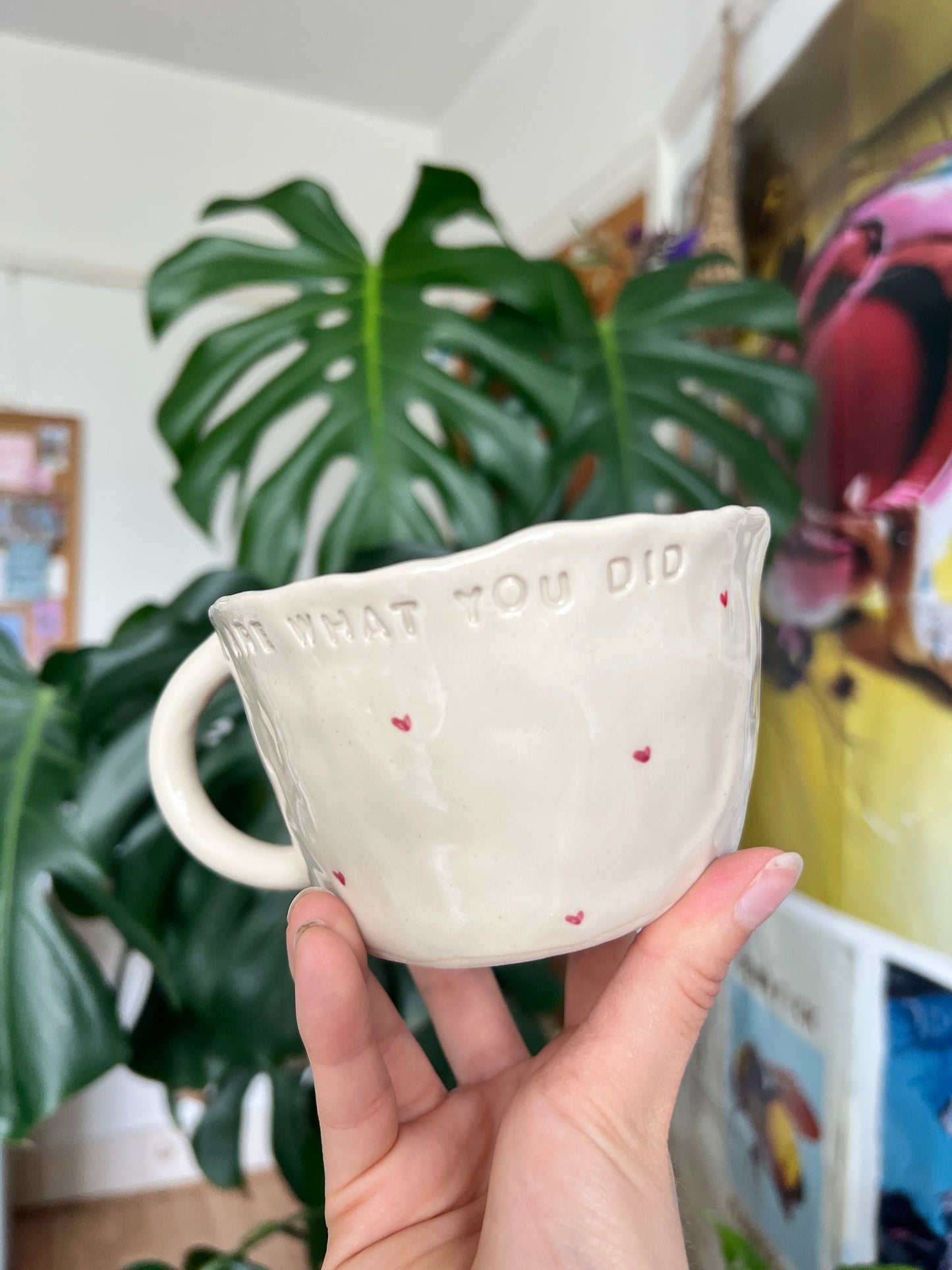 You are what you did mug