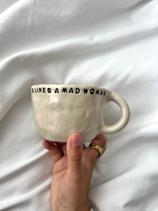 The mad woman mug
