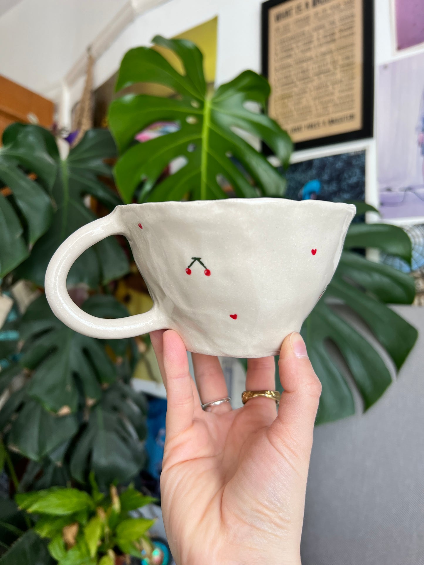 Cherry Mum mug