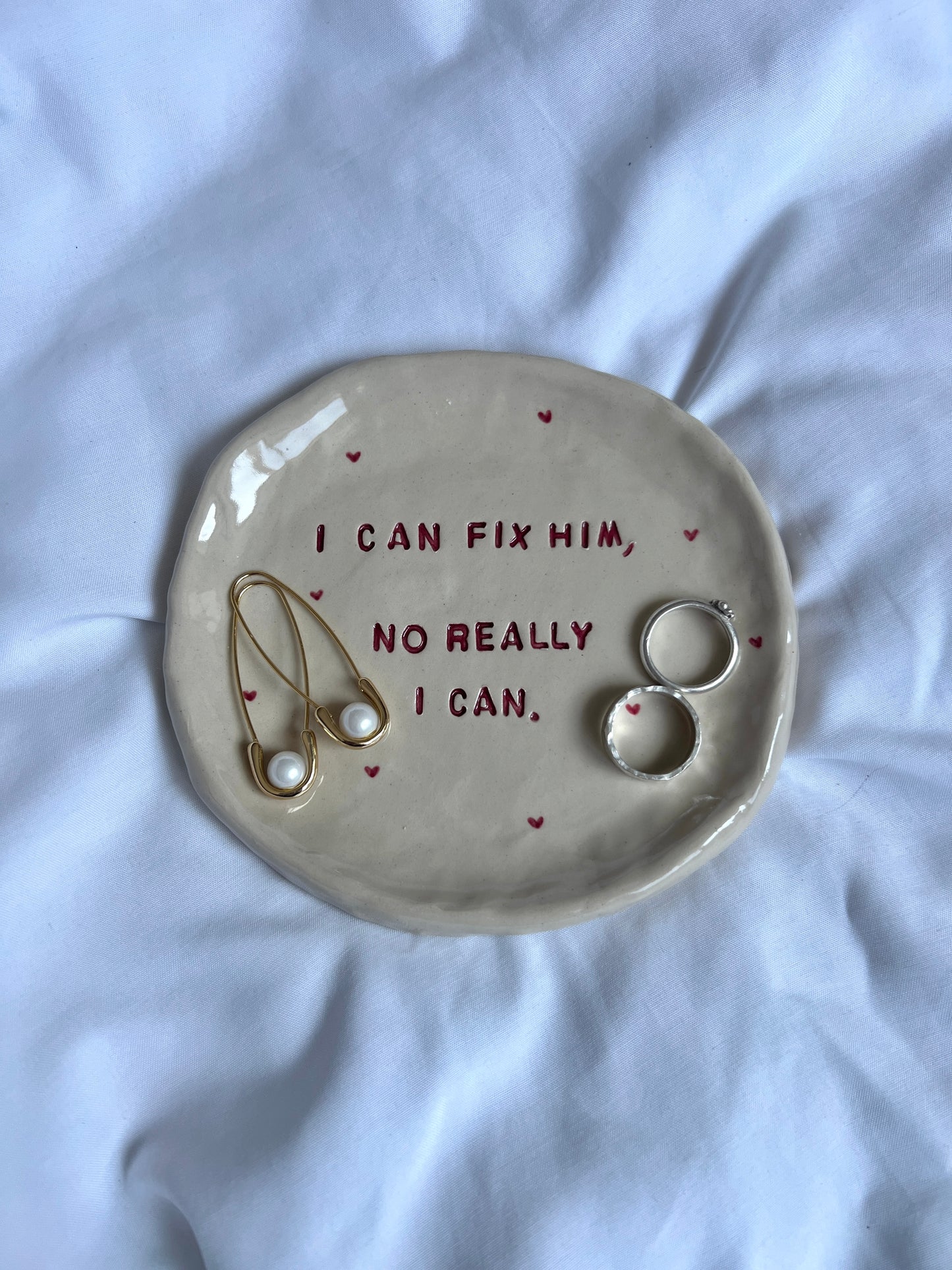 I can fix him plate