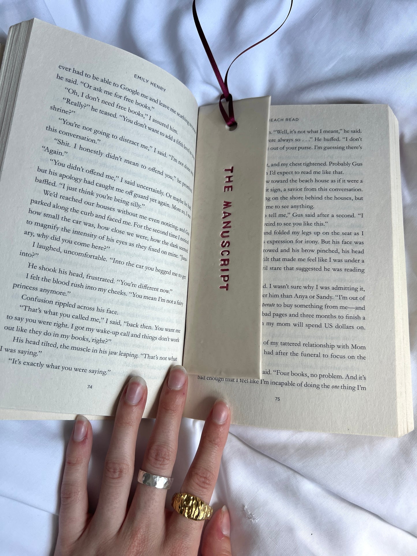 The Manuscript bookmark