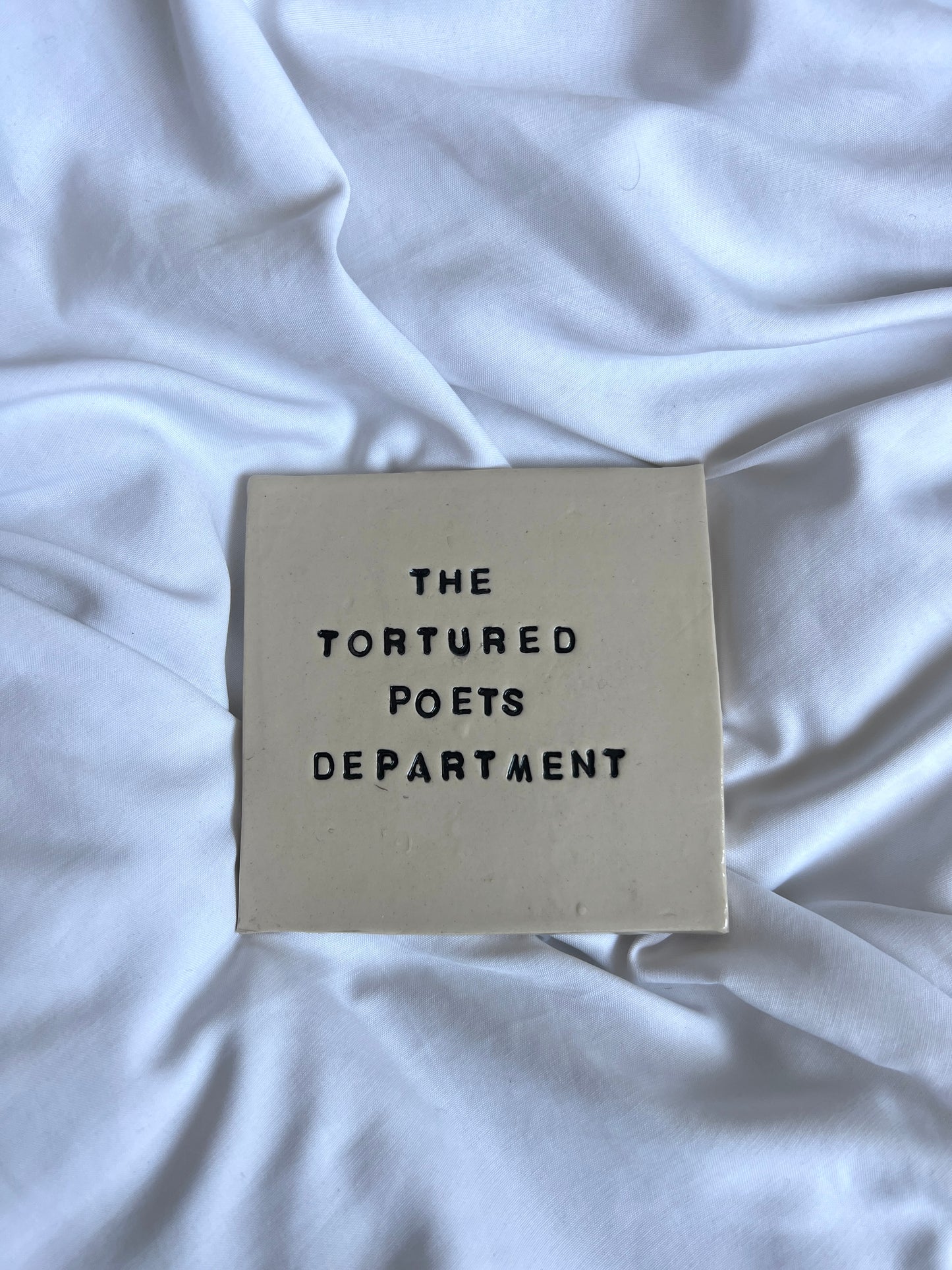 The Tortured Poets Department coaster