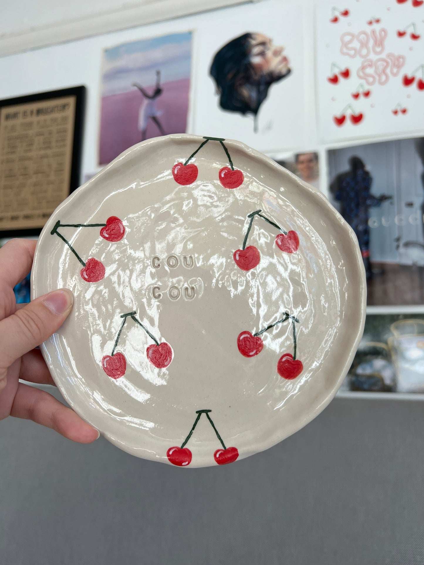 The cherry plate