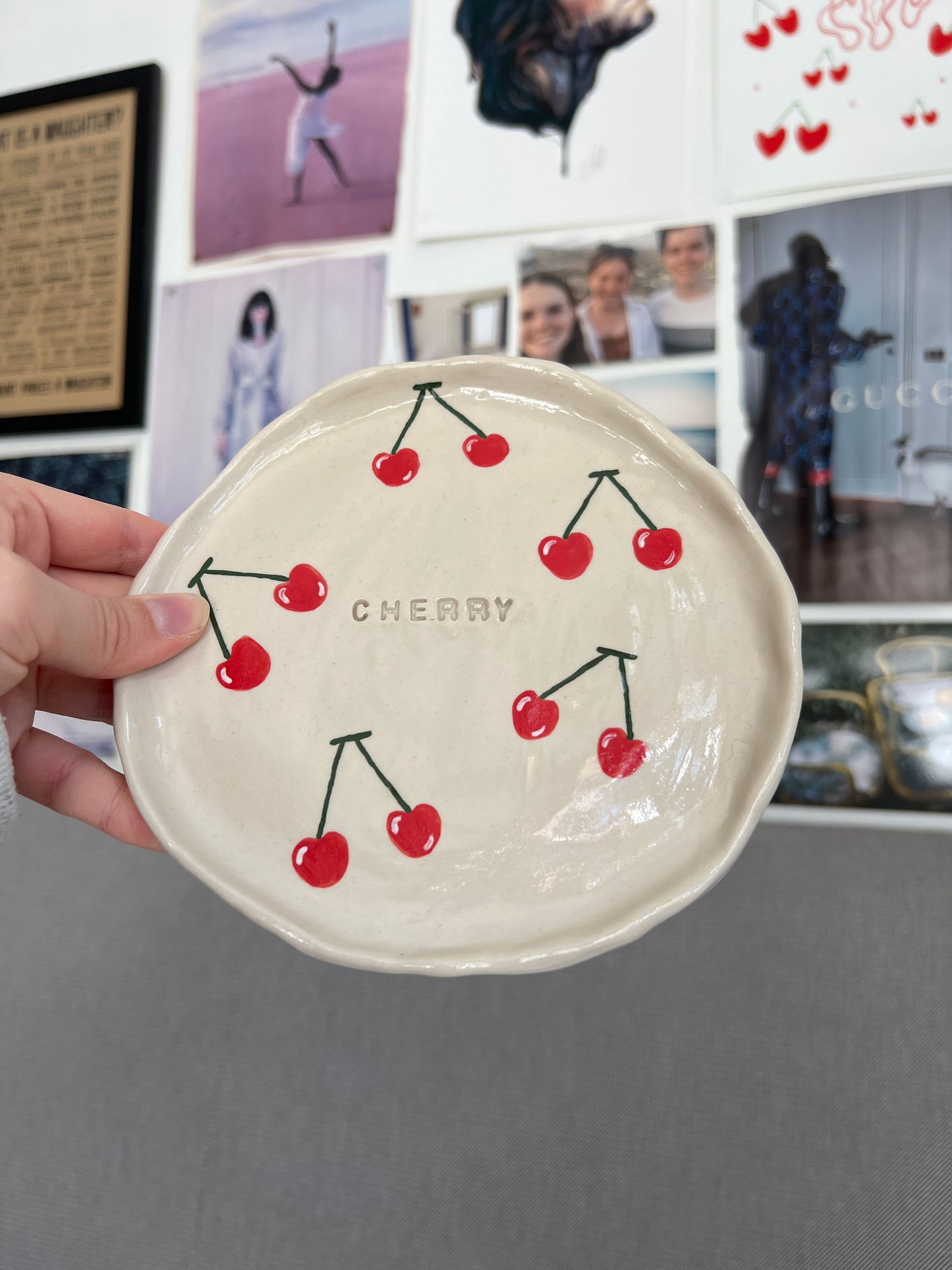 The cherry plate
