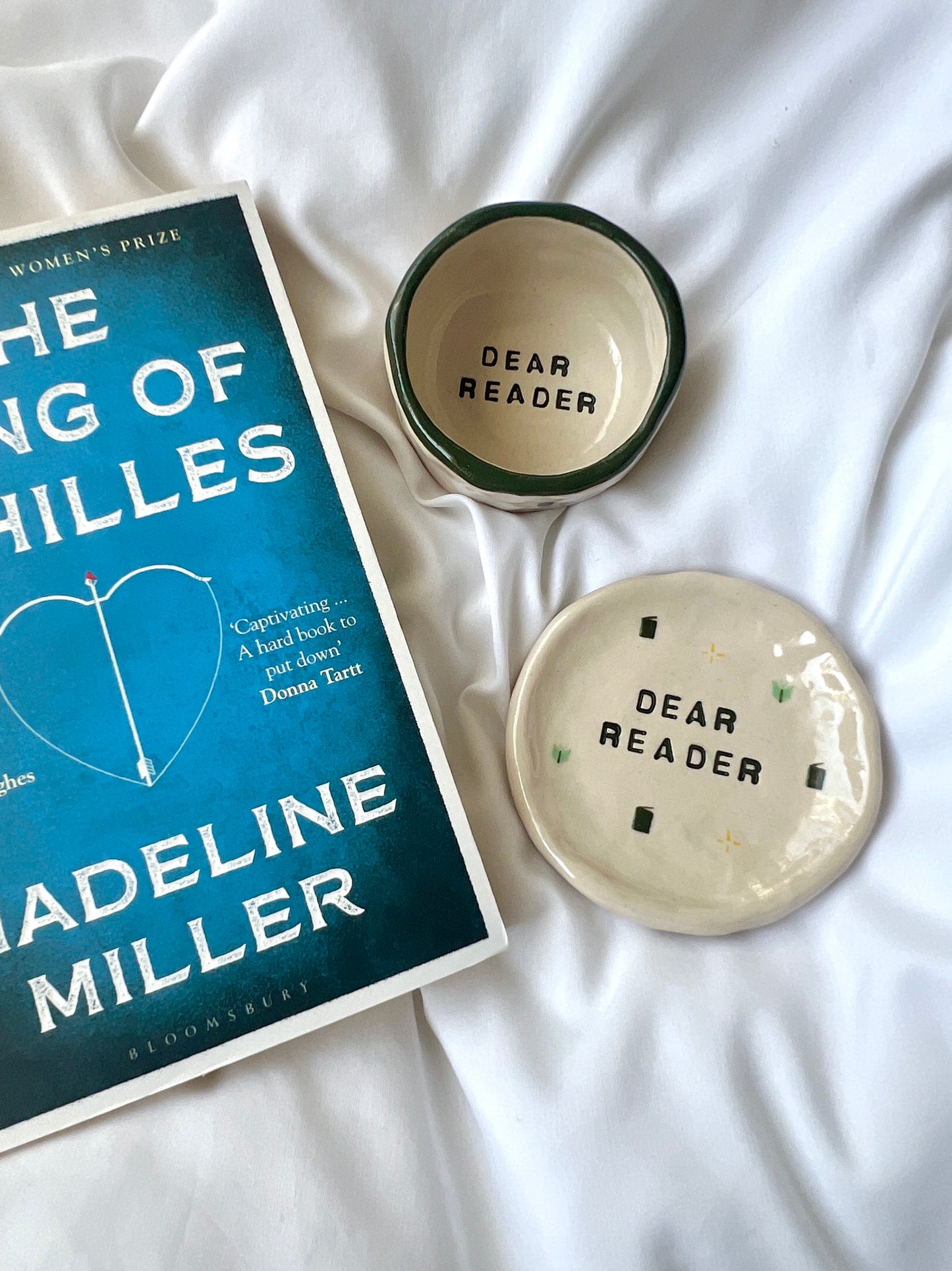 Dear reader trinket dish / espresso cup