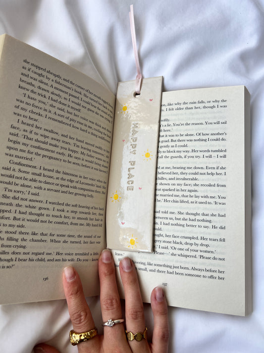 Happy place bookmark PREORDER