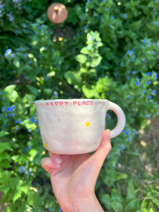 Happy place mug