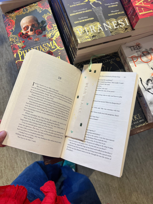 Dear reader bookmark PREORDER