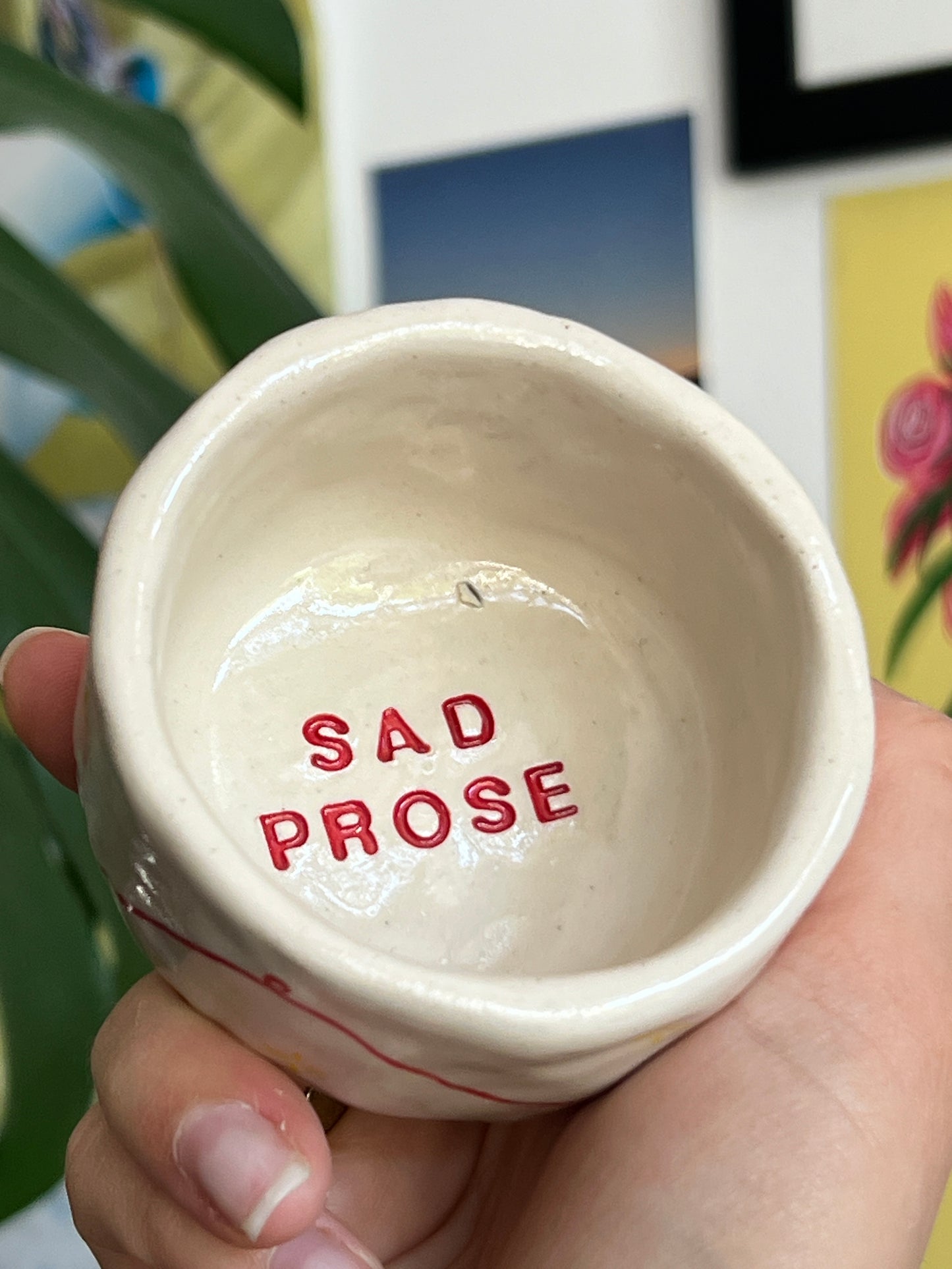 Sad prose trinket dish second