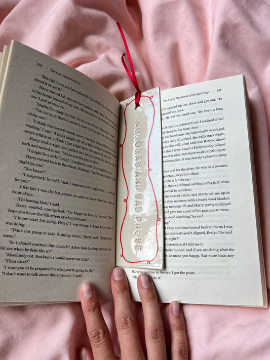 Auroras and sad prose bookmark PREORDER
