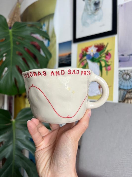 Auroras and sad prose mug second 2
