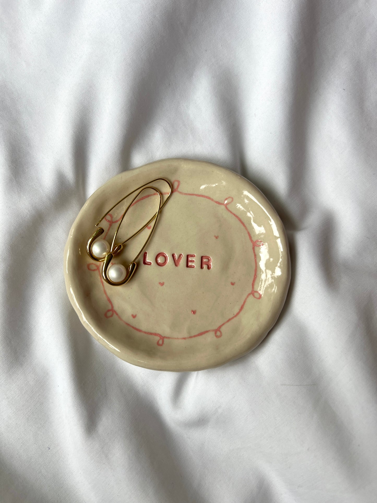 The Lover plate