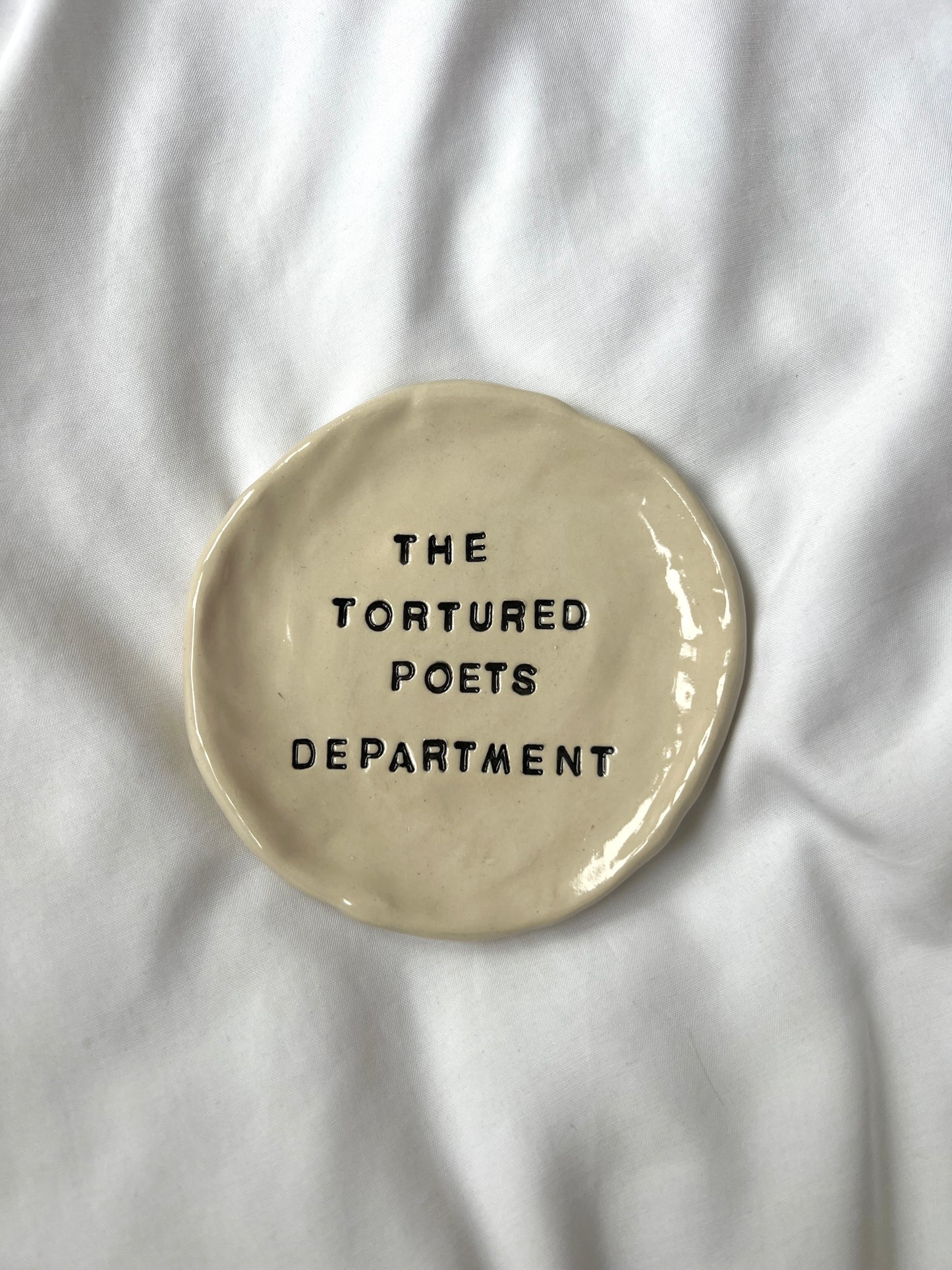 The Tortured Poets plate