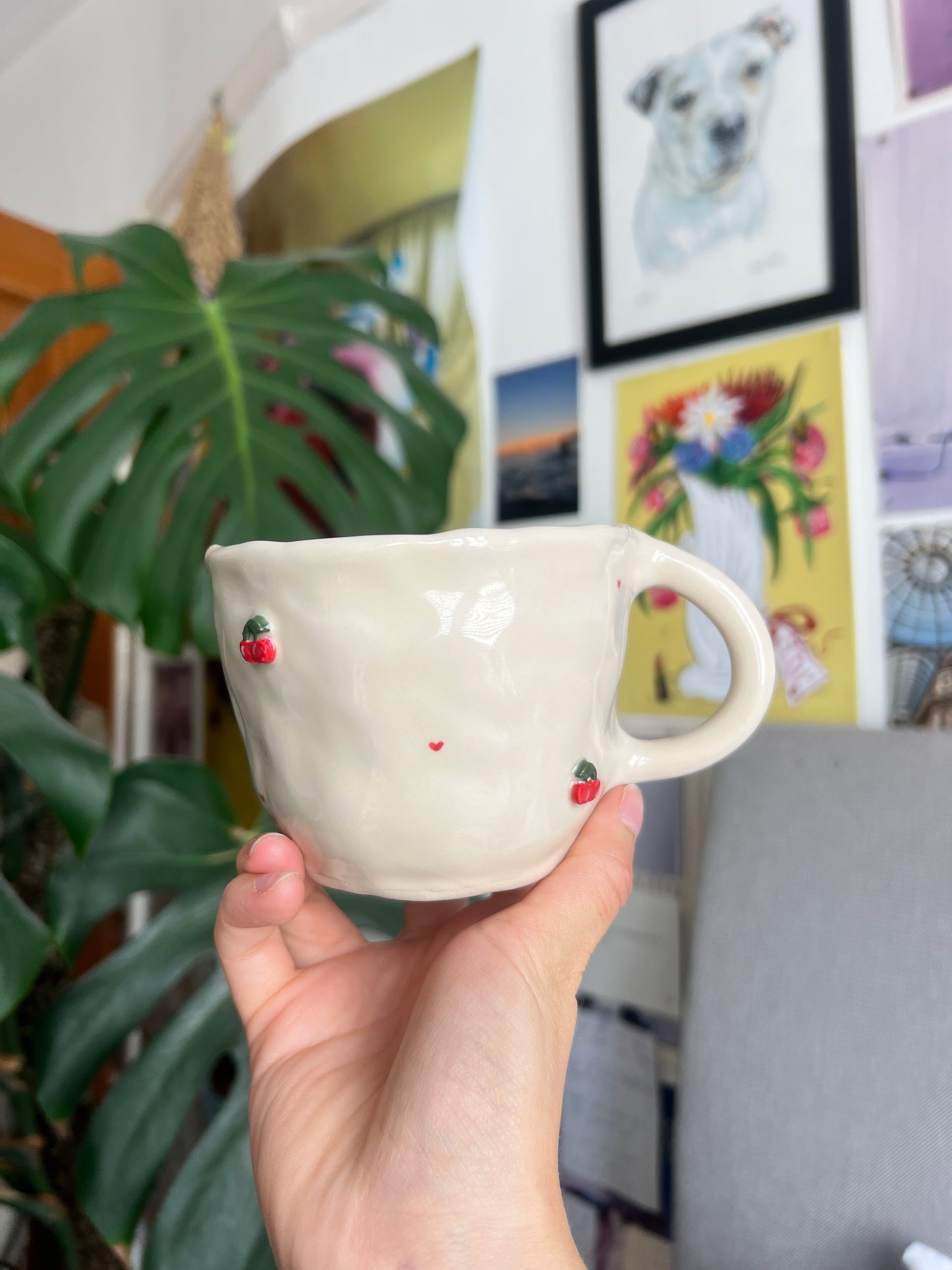 The cherry mug