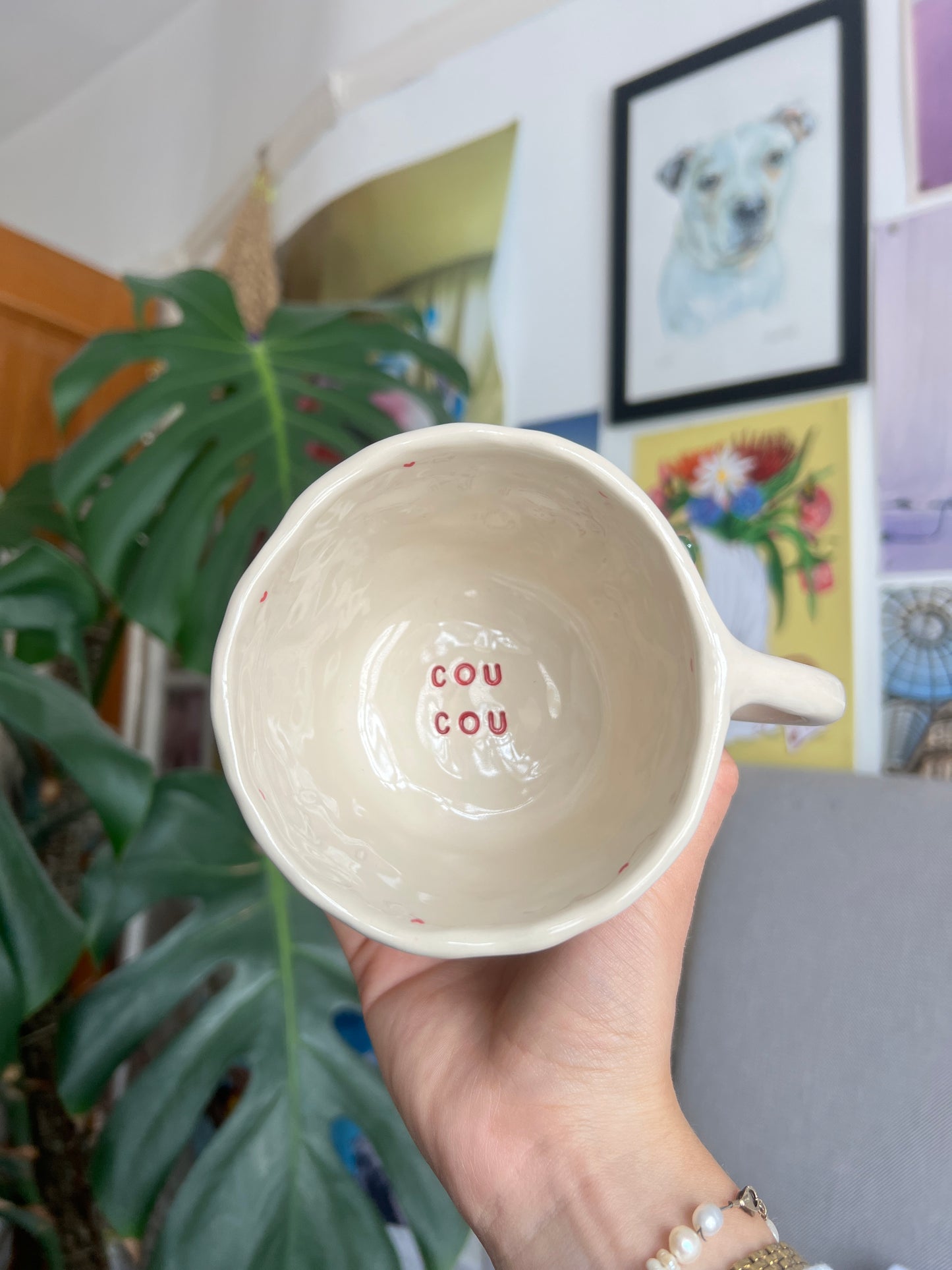The cherry mug