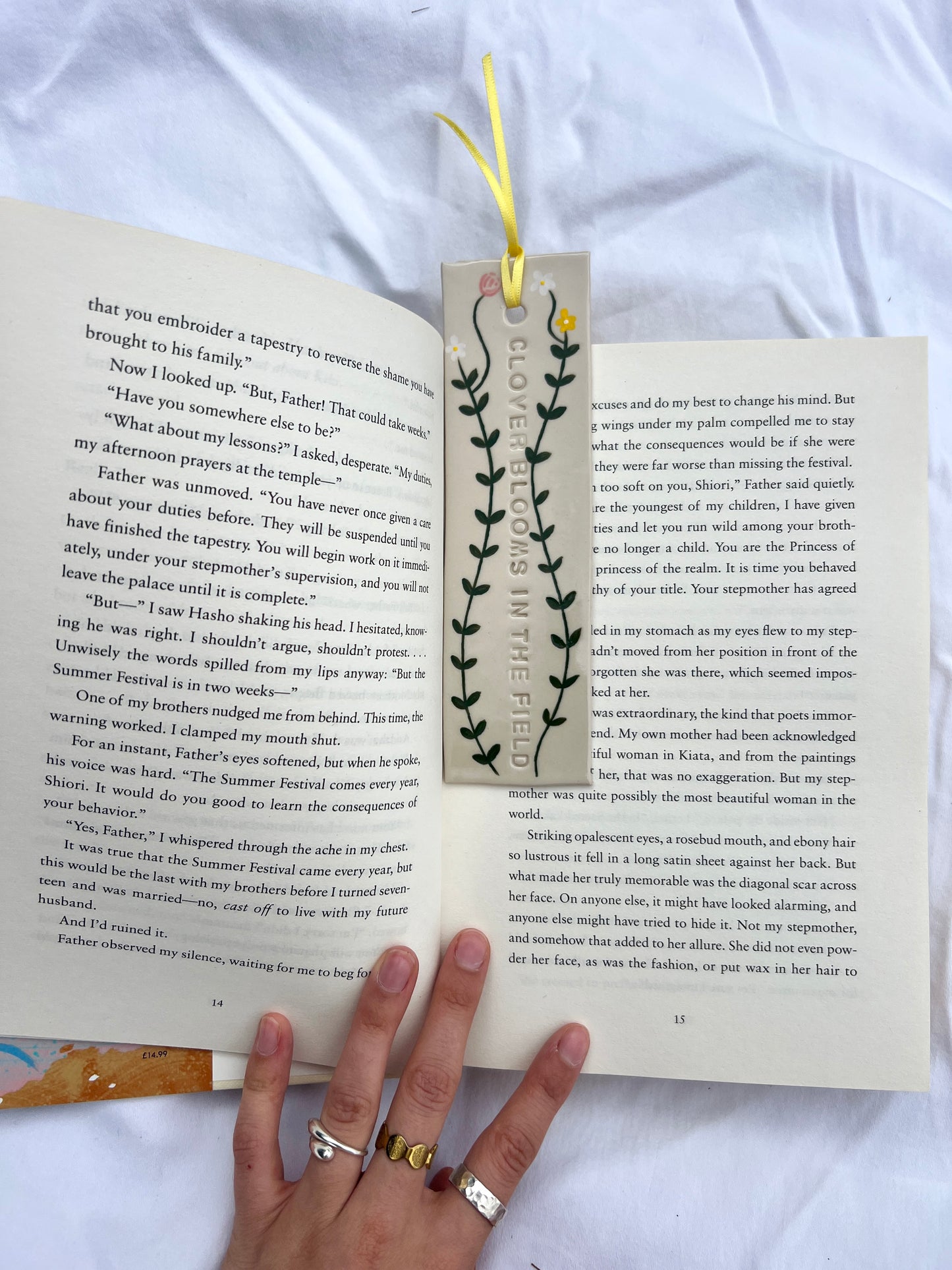 Ivy bookmark