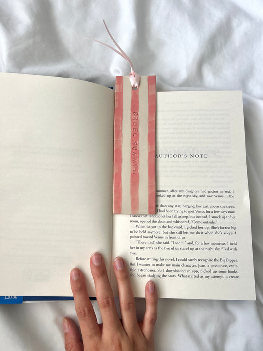 Cruel summer bookmark