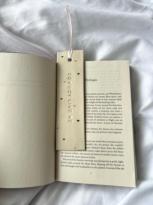 Cowboy like me bookmark