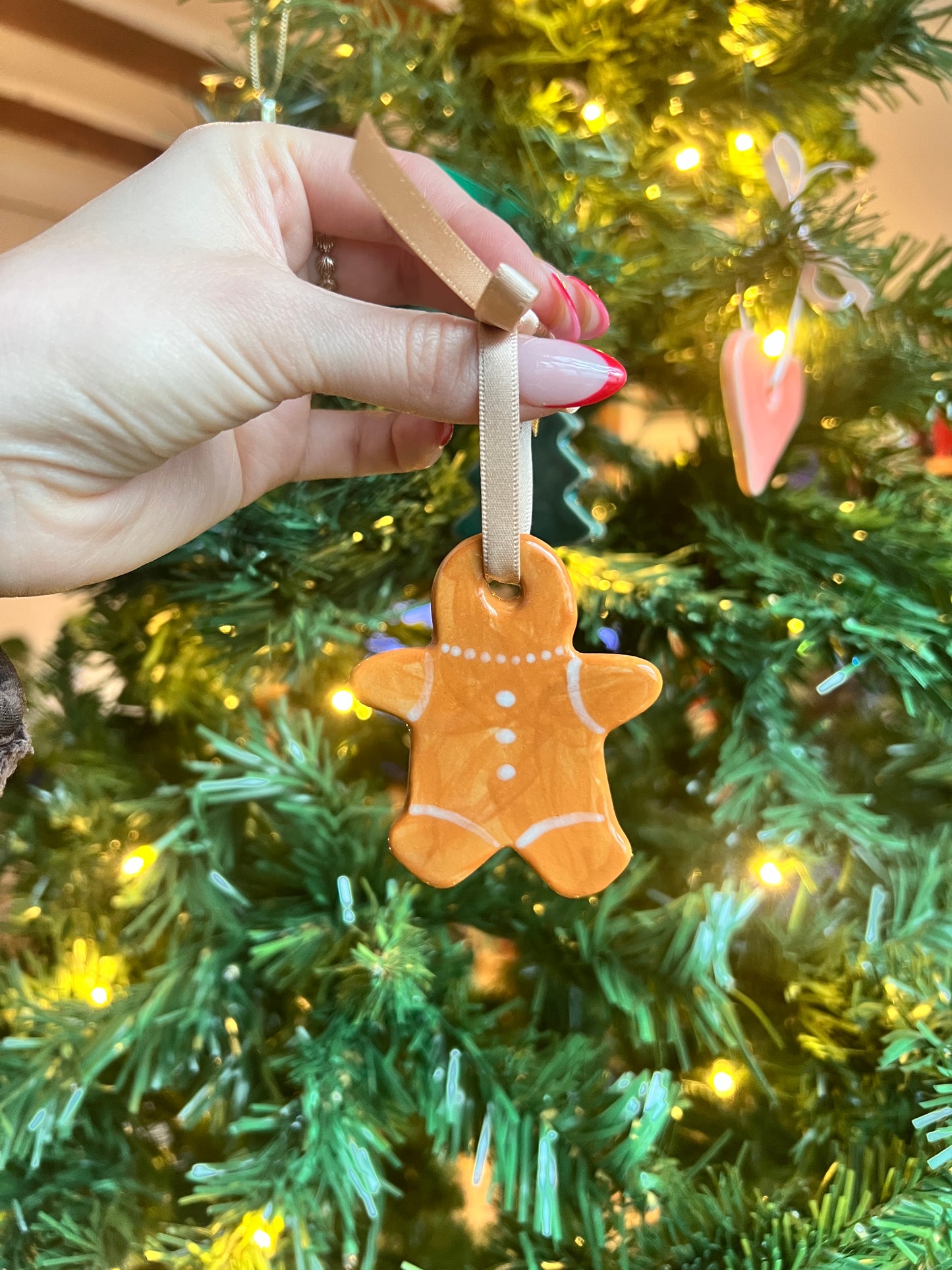 Gingerbread man ornament