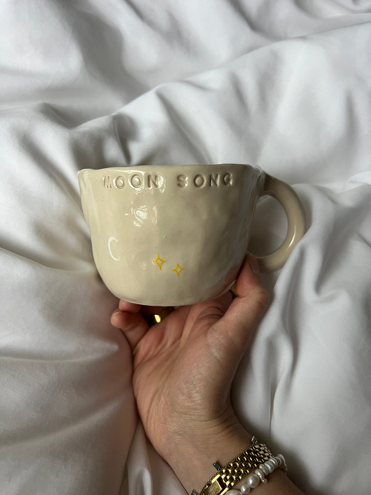 Moon song mug