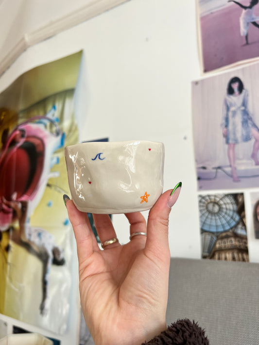 Small ocean paintings cup