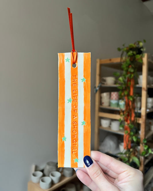 Life of a Showgirl bookmark